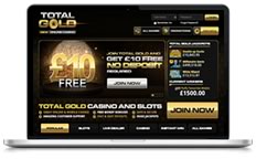 Free Total Gold No Deposit Casino Bonus